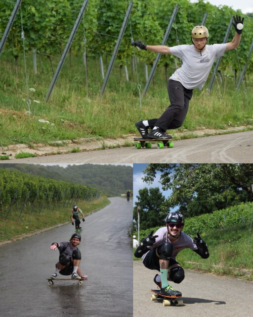 —— Recap: Open Slide Jam ——
Dat war ne Sause! Letzten Samstag waren wir bei schönster Sonne gemeinsam an unserem Homespot, in Vorbereitung auf unser Down Ins Länd Event am nächsten Tag🌞 Es ist immer schön zu sehen, wie unser Homespot Leute aus ganz Deutschland (und darüber hinaus!) begeistert, zusammen geslidet und die Zeit genossen wird🛹 Natürlich gab es auch die Gelegenheit, schon einmal die Regenrollen zu testen😶🌫️ Es hat Bock gemacht, ihr Lieben!🫰🏼
@mikromaschin & @fla4.2 haben ein paar Momente festgehalten📸
Supported by:
@laybackskateshop 
@hackbrettlongboards 
@freiburgerbierle 
@becker_grip_soles 
@nemoproducts 
@darkmattergrip 
@skoatrucks 
#downinsländ2025 #schauinslandfreeride #freiburgfreeridecrew #freiburgerlongboardverein #flbv #downhilllongboarding #downhillskateboarding #extremesport #makedhskatinggreatagain #communitybuilding #skateevent #blackforest #slidejam #vineyardskating #homespot