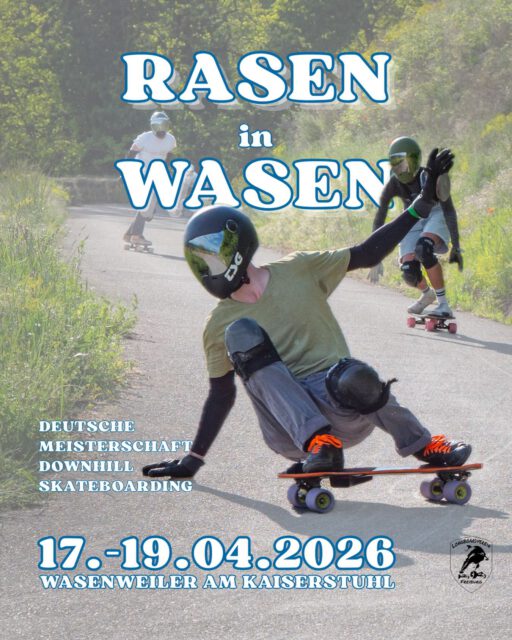 SAVE THE DATE
Seid ihr ready für RASEN IN WASEN? Wir sind unglaublich hyped, euch anzukündigen, dass wir dieses Jahr einen Teil der Deutschen Meisterschaft ausrichten!🥳

Unsere Vorbereitungen laufen derzeit auf Hochtouren, um euch drei Tage RACE, FREERIDE und eine GEILE ZEIT zu ermöglichen 🏁

Wir haben ULTRA Bock! Mehr Infos folgen ganz bald 🦺

@downhilldeutschland 

📷: Ralf Wassermann

#raseninwasen2026 #freiburgfreeridecrew #flbv #downhilllongboarding #wasenweiler